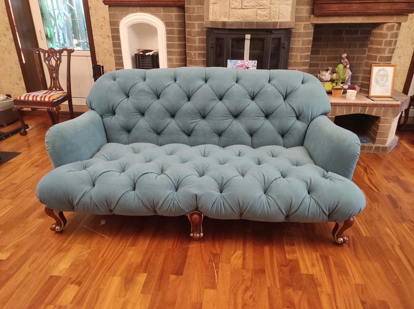 Перетяжка дивана. Скопин