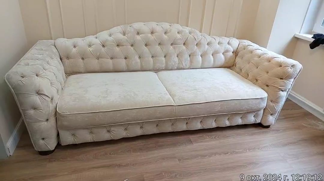 Замена обивки дивана на дому. Скопин