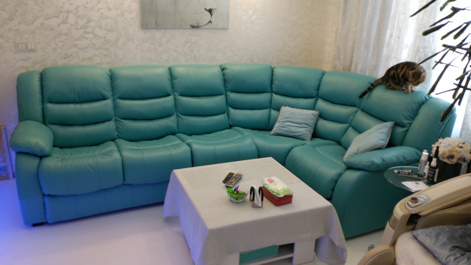 Перетяжка дивана на дому. Скопин